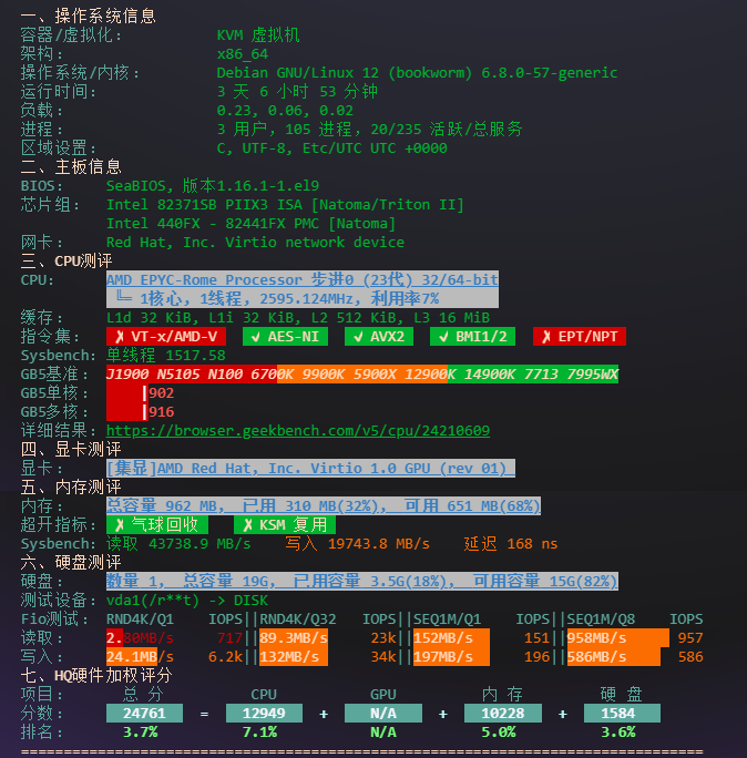 VMRack 洛杉矶三网精品云主机测评,仅需年付 20 多刀,物超所值 VMRack 洛杉矶三网精品云主机测评,仅需年付 20 多刀,物超所值